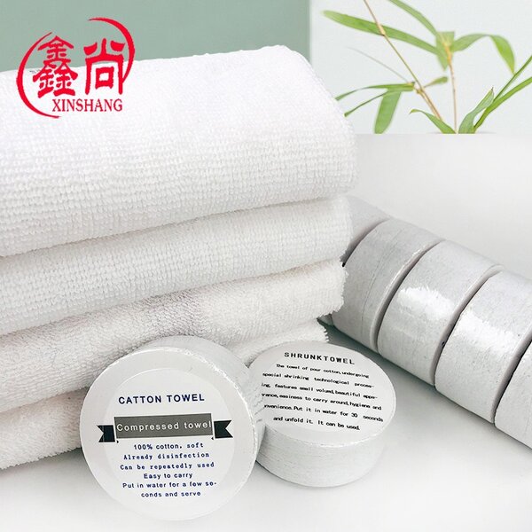 Reusable cotton compress towel