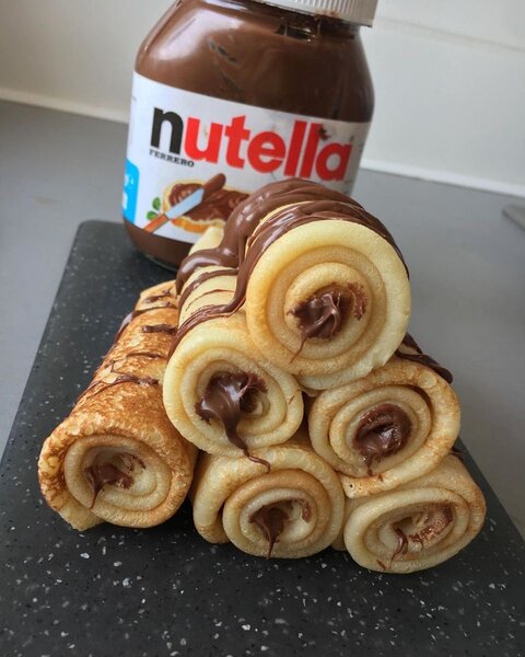 5 Crêpes double Nutella