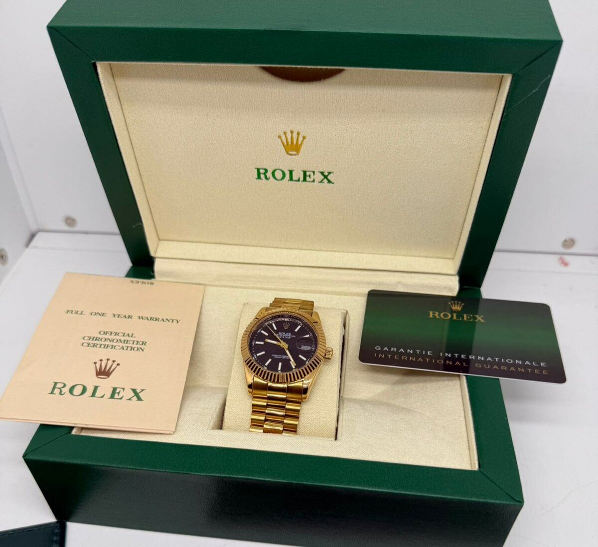 ROLEX AVEC COFFRET D'ORIGINE