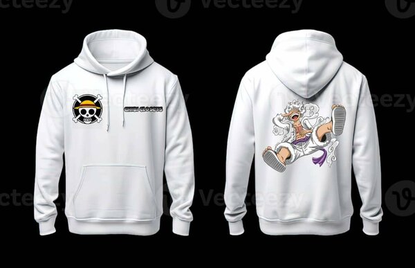 Pull personnalisé luffy