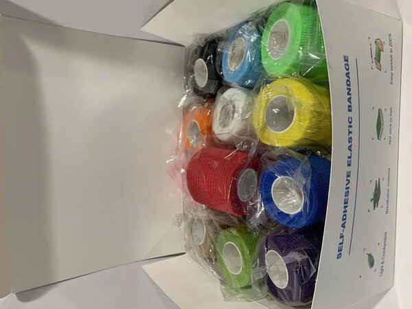 Bandes adhésives colorées