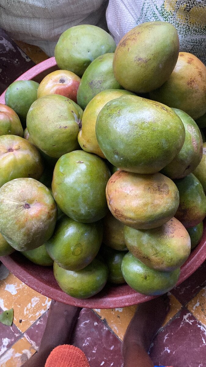 Mangues fraîches de saison