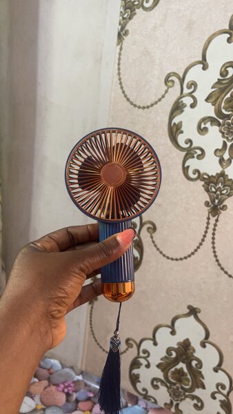 Portable rechargeable fan