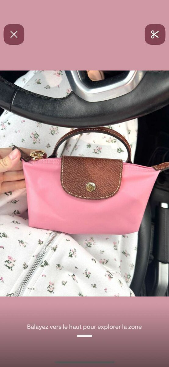 Sac à main mini longchamp