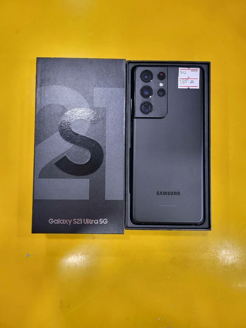 Galaxy S21 Ultra 5G 512gb/12gb ram fresh in box  1yr warra