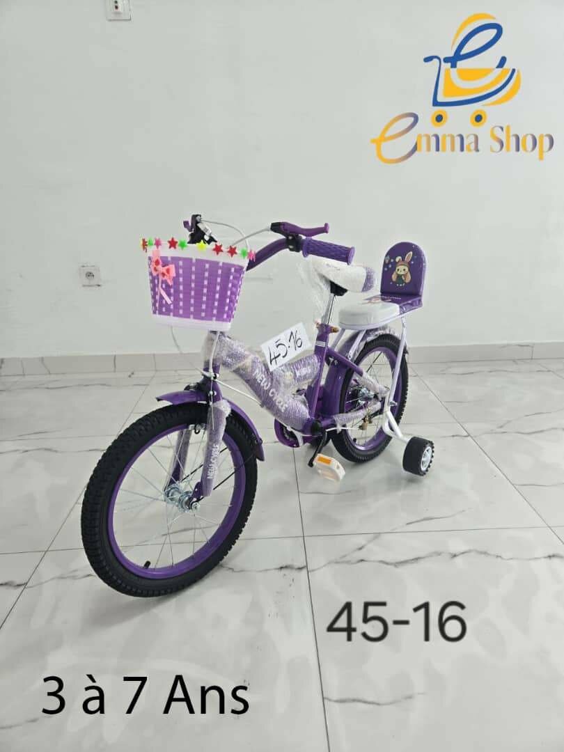 Vélo Enfant 3-7 Ans Violet