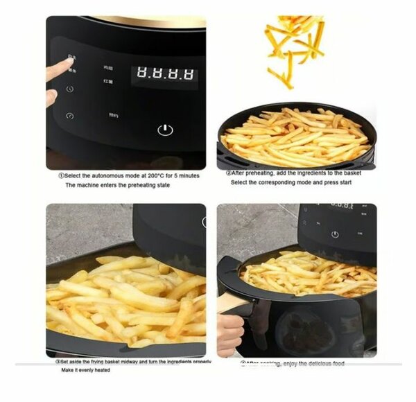 Friteuse à air Royal Silver Crest 6L