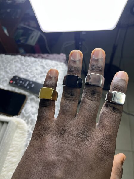 Bagues élégantes pour hommes