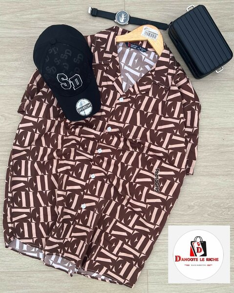 Chemise casual homme élégante