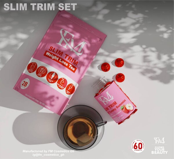 Flat tummy gummies and tea