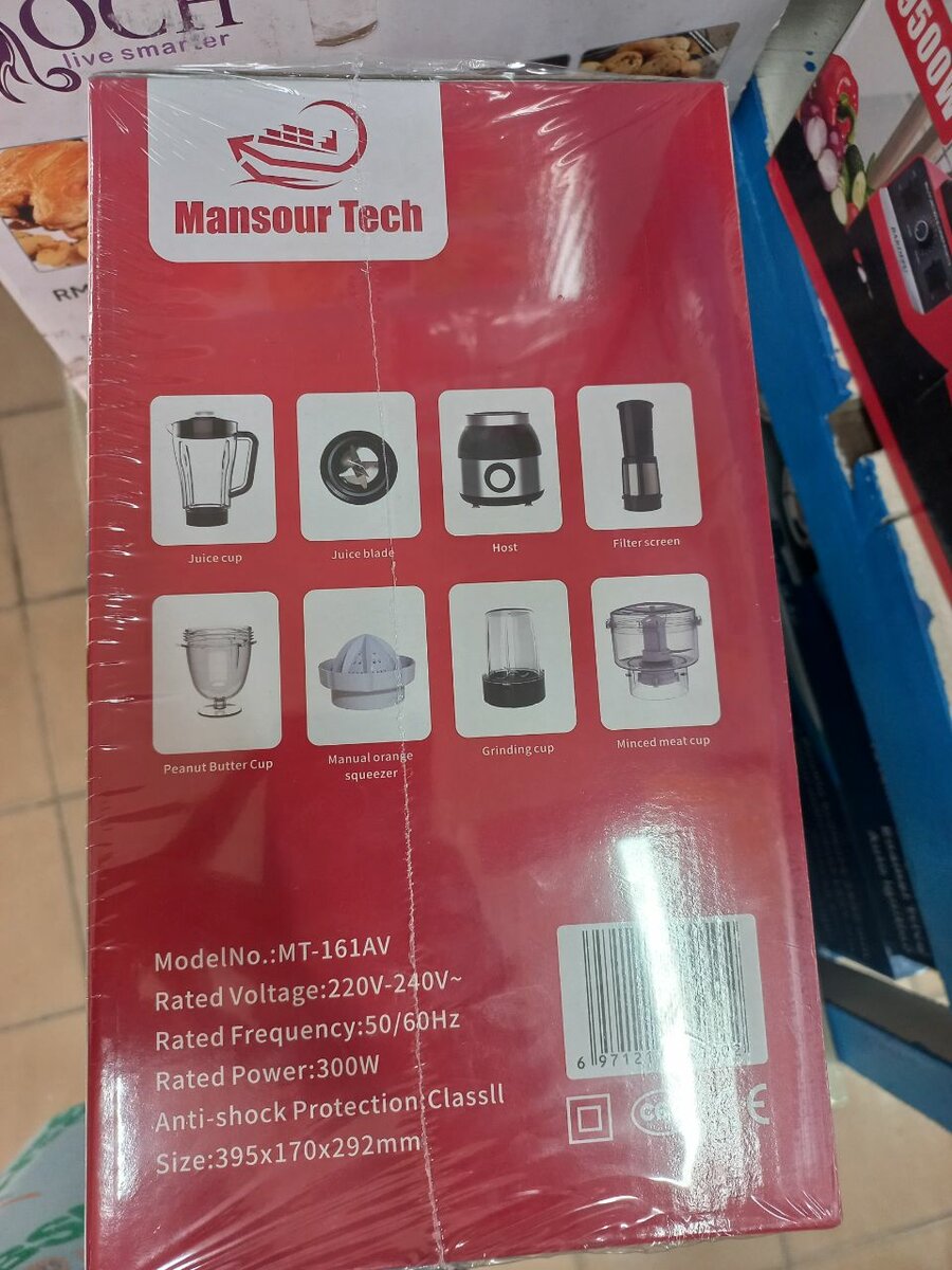 Mansour 8-in-1 Blender