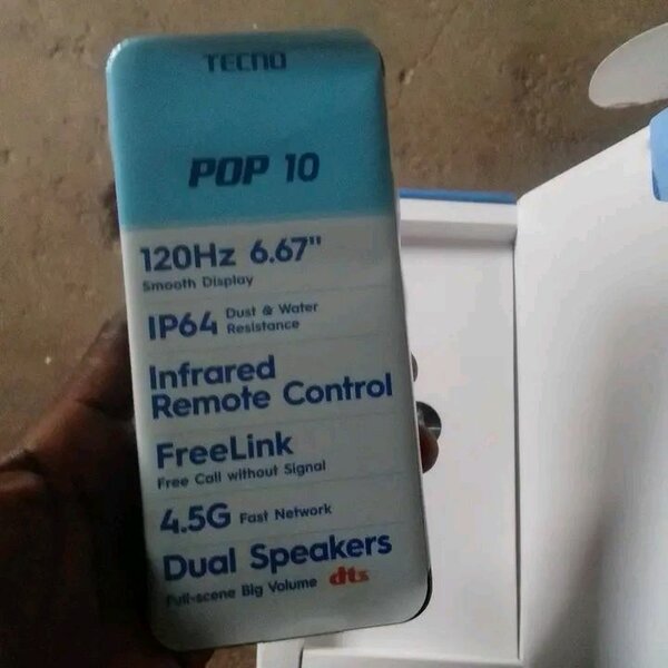 Tecno Pop 10 Smartphone