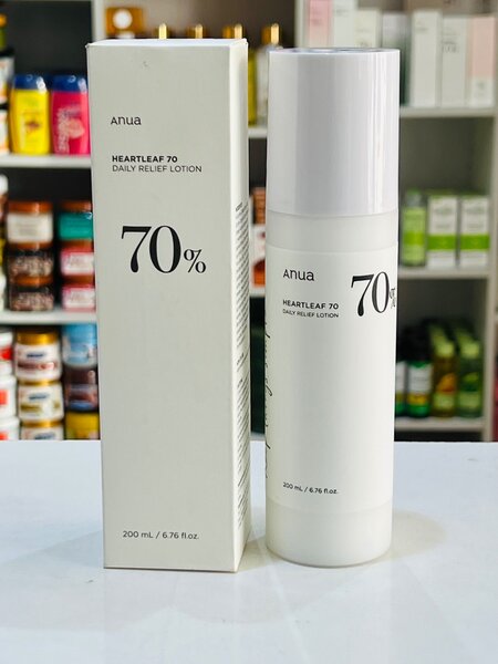 Anua foaming wash, moisturizing lotion and cleansing oil.