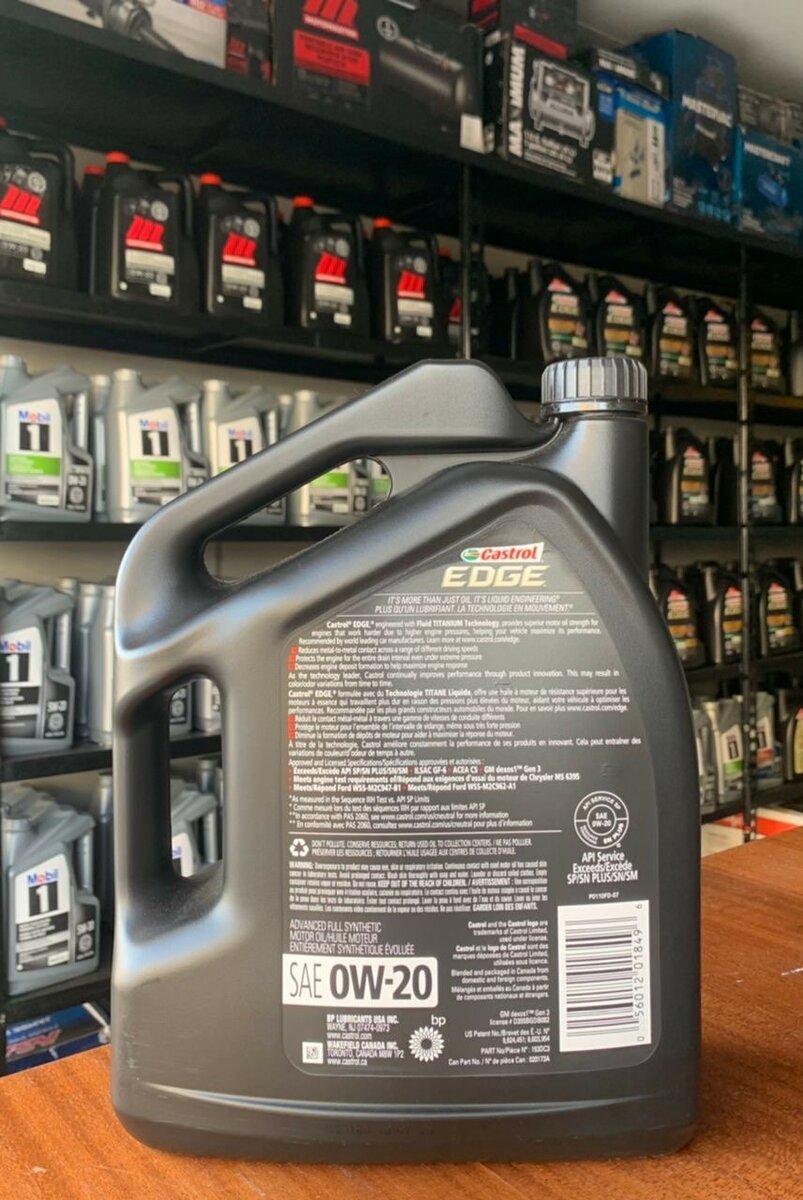 Castrol edge 0W-20 (CANADA)