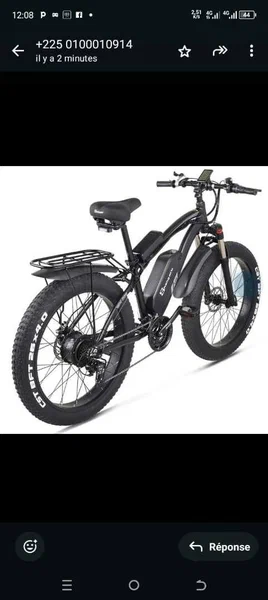 Vélo électrique tout-terrain