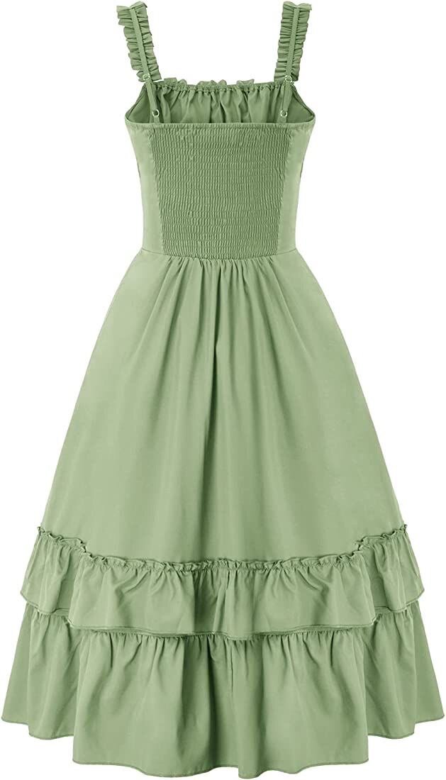 Scarlet darkness woman vintage a line dress sleeveless