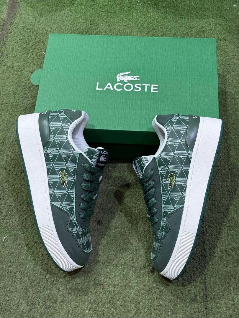 Sneakers Lacoste Vert Élégants