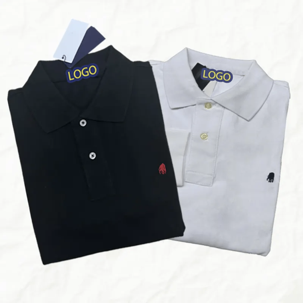 Polo en coton uni classique