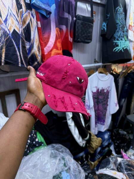 Casquette rose tendance