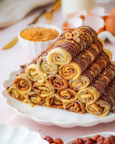 Crêpes Gourmandes au Chocolat