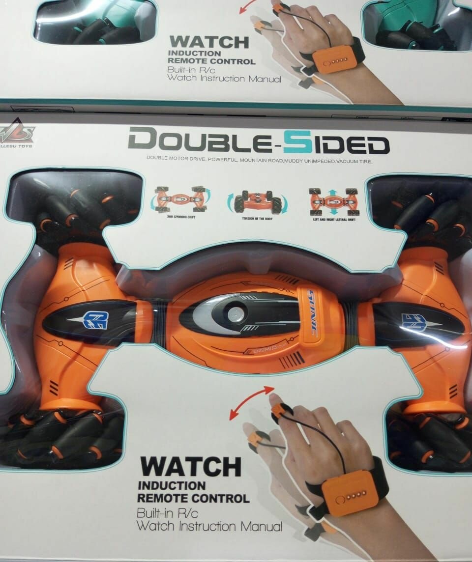 Voiture télécommandée double face