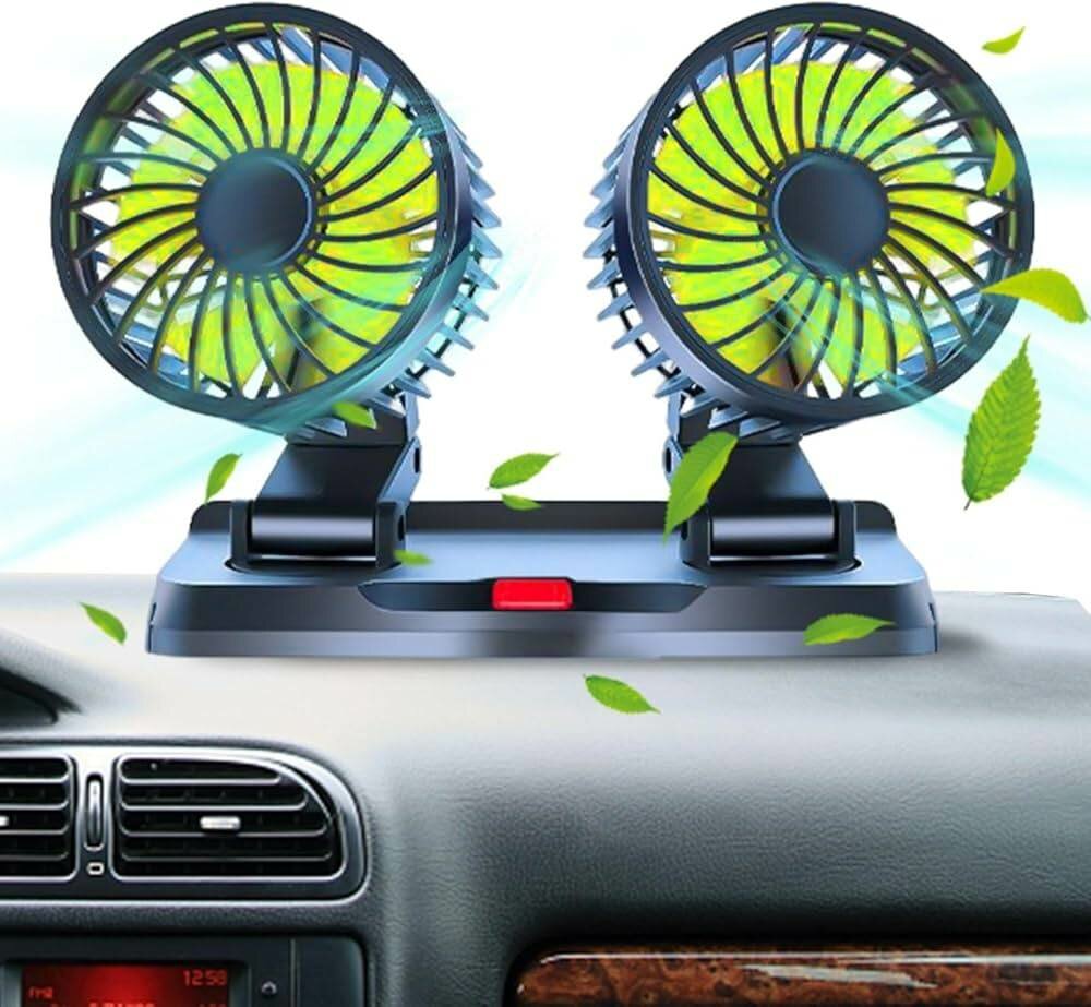 Ventilateur double pour voiture