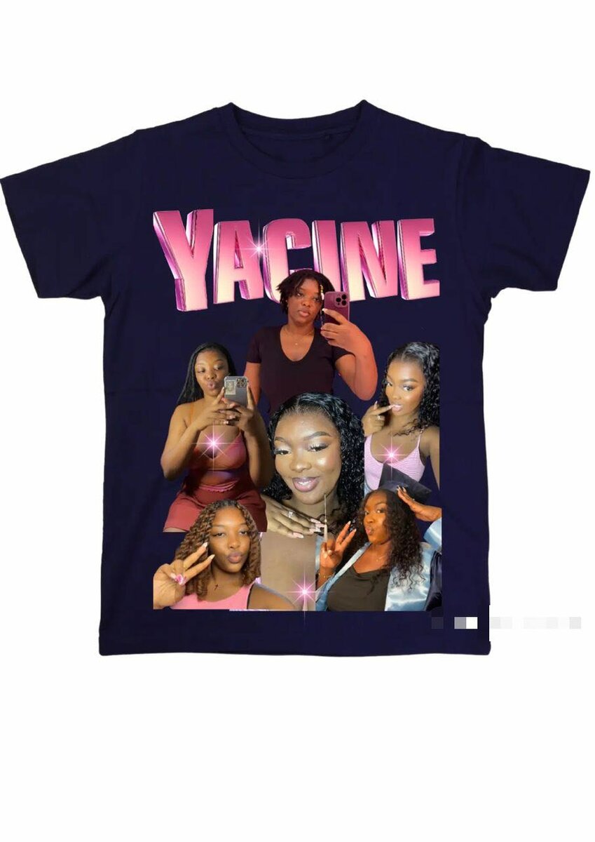 T-shirt imprimé personnalisé