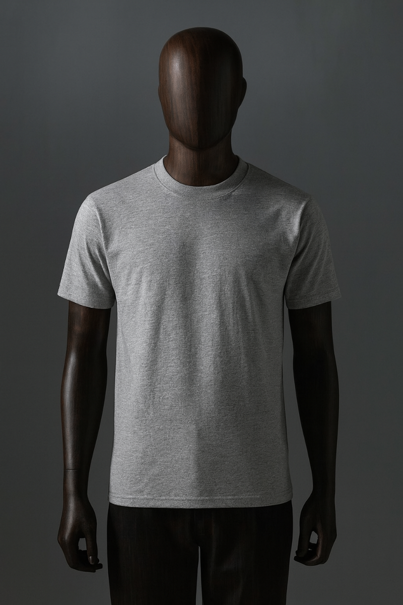T-shirt Gris Classique