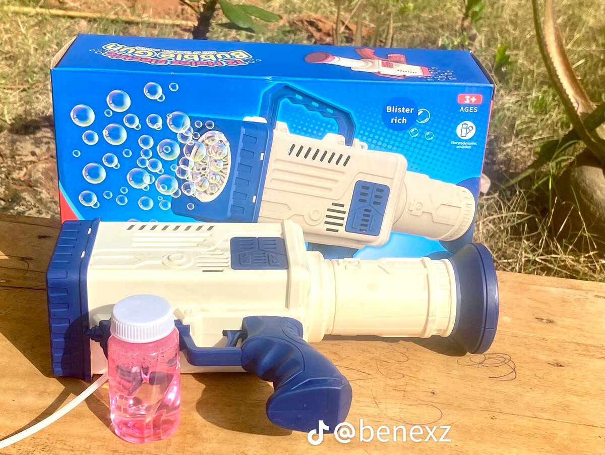 Pistolet à bulles enfant