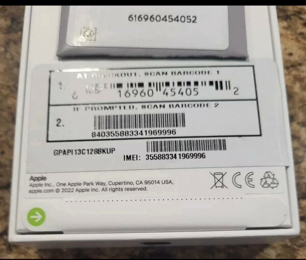 iPhone 13 – 128 Go, Bleu