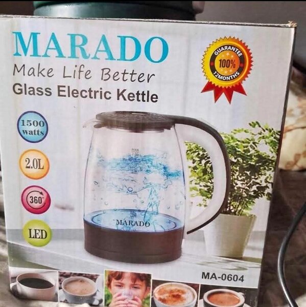 Glass electric kettle