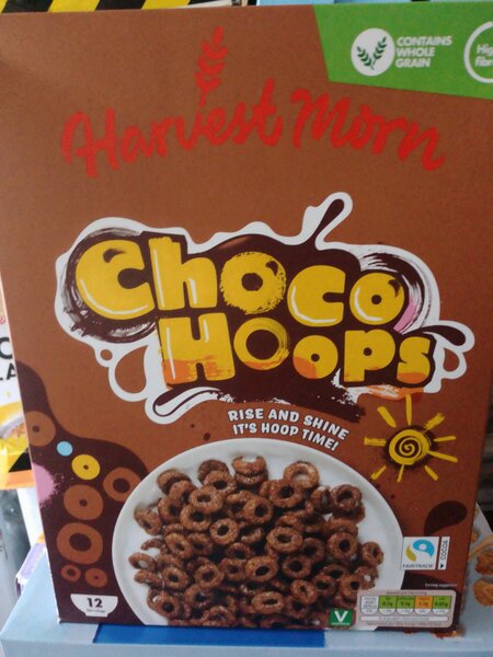 Choco and honey hoops
