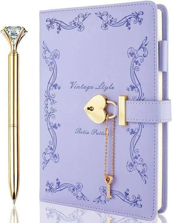 Carnet Vintage avec Stylo Luxe
