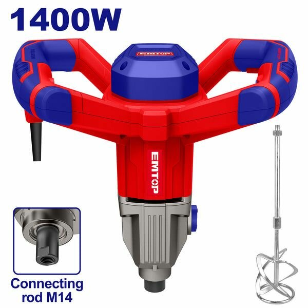 Mixer à béton 1400W EMPTOP