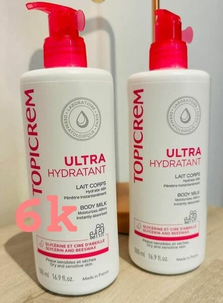 Topicrem Ultra Hydratant Body Milk 500ml
