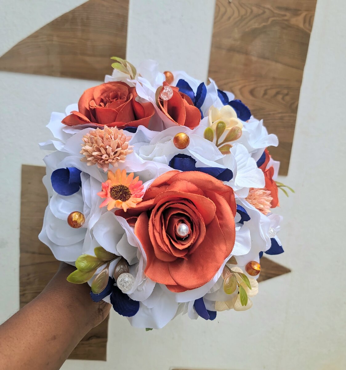 Bouquet de fleurs artificielles