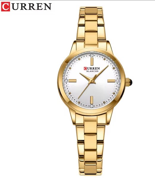 Montre Femme CURREN Dorée Élégante