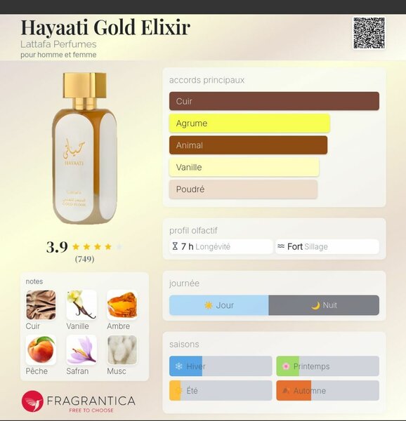 Parfum Hayaati Gold Elixir