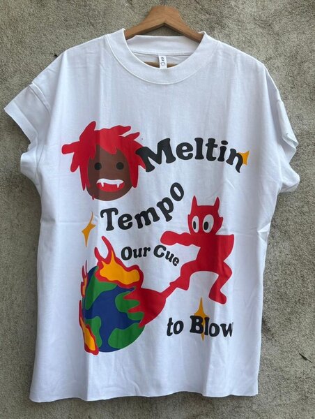 T-shirt unisexe graphique Meltin