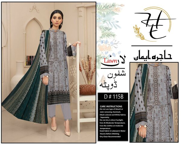 Rijaz Fashion Embroidery Lawn