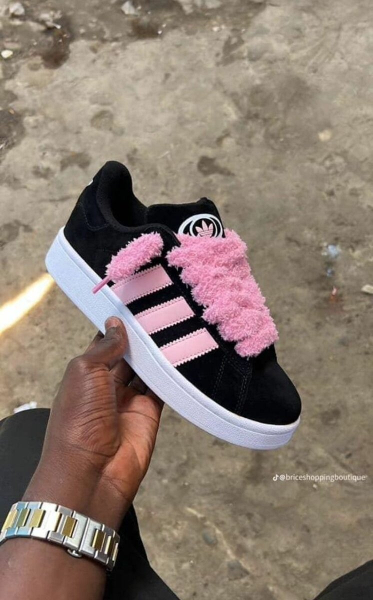 Adidas Campus Femme Noir et Rose