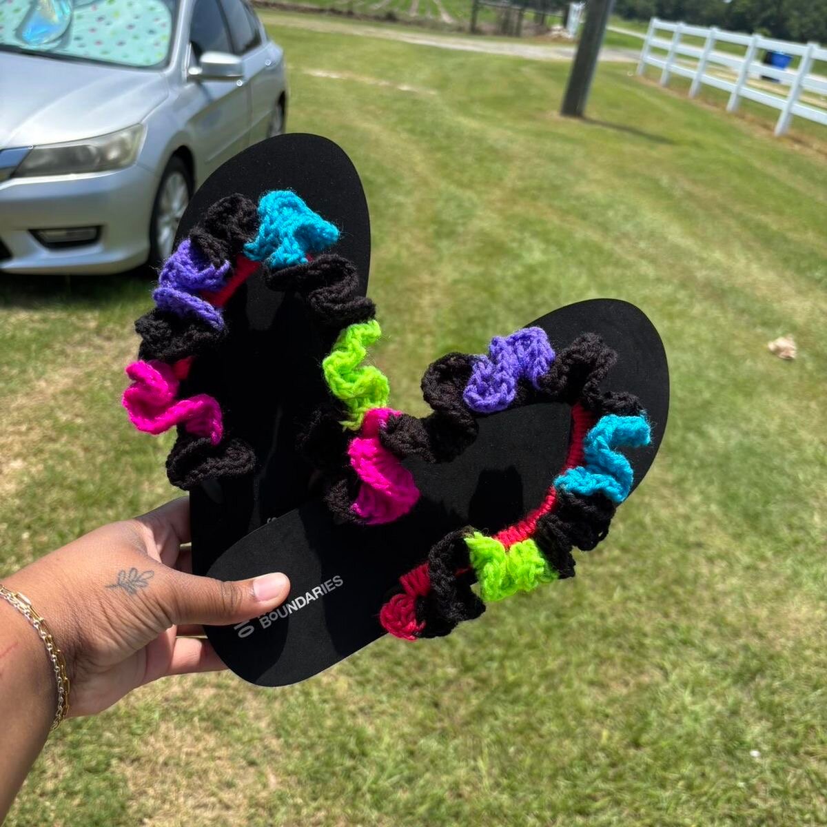 Duo sandales et chouchous