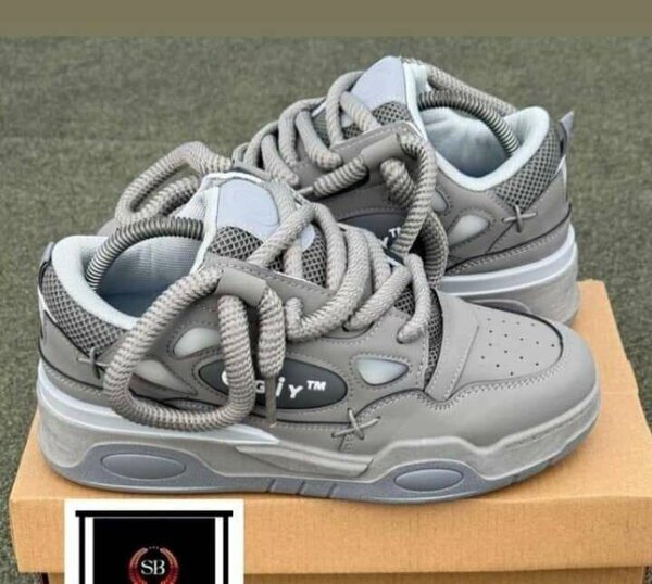 Sneakers gris modernes