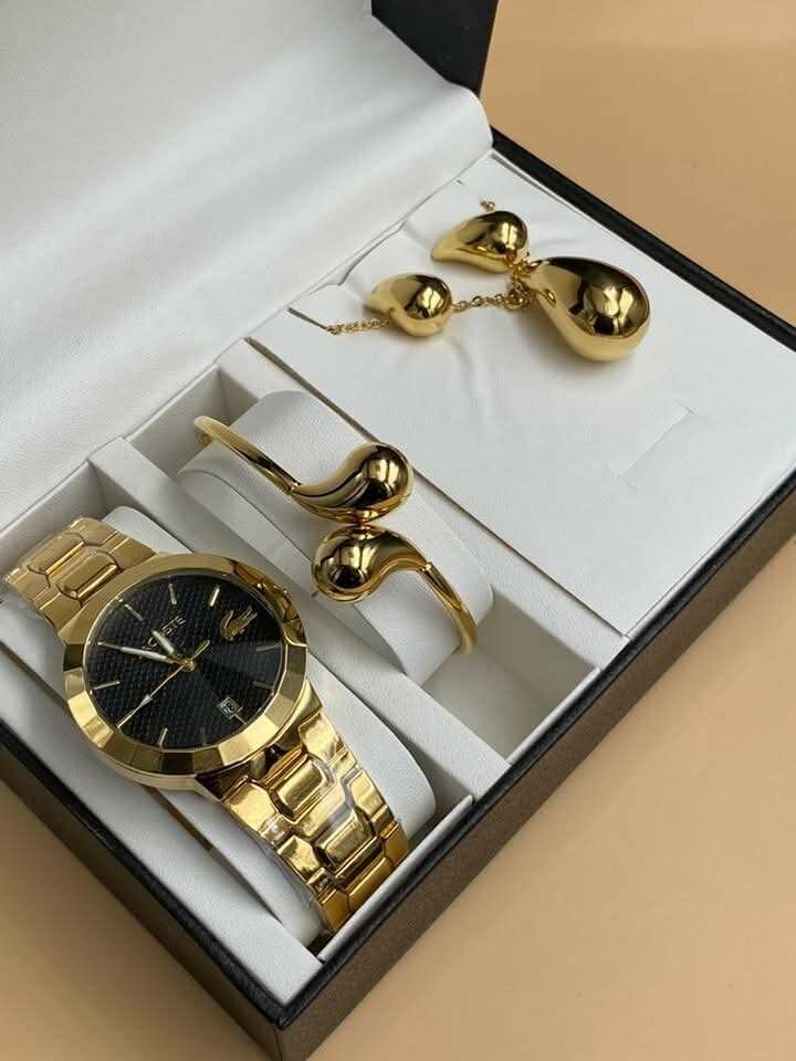 Ensemble Montre & Bijoux Élégant