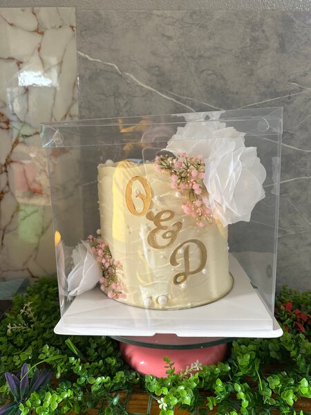 Gâteau de mariage floral