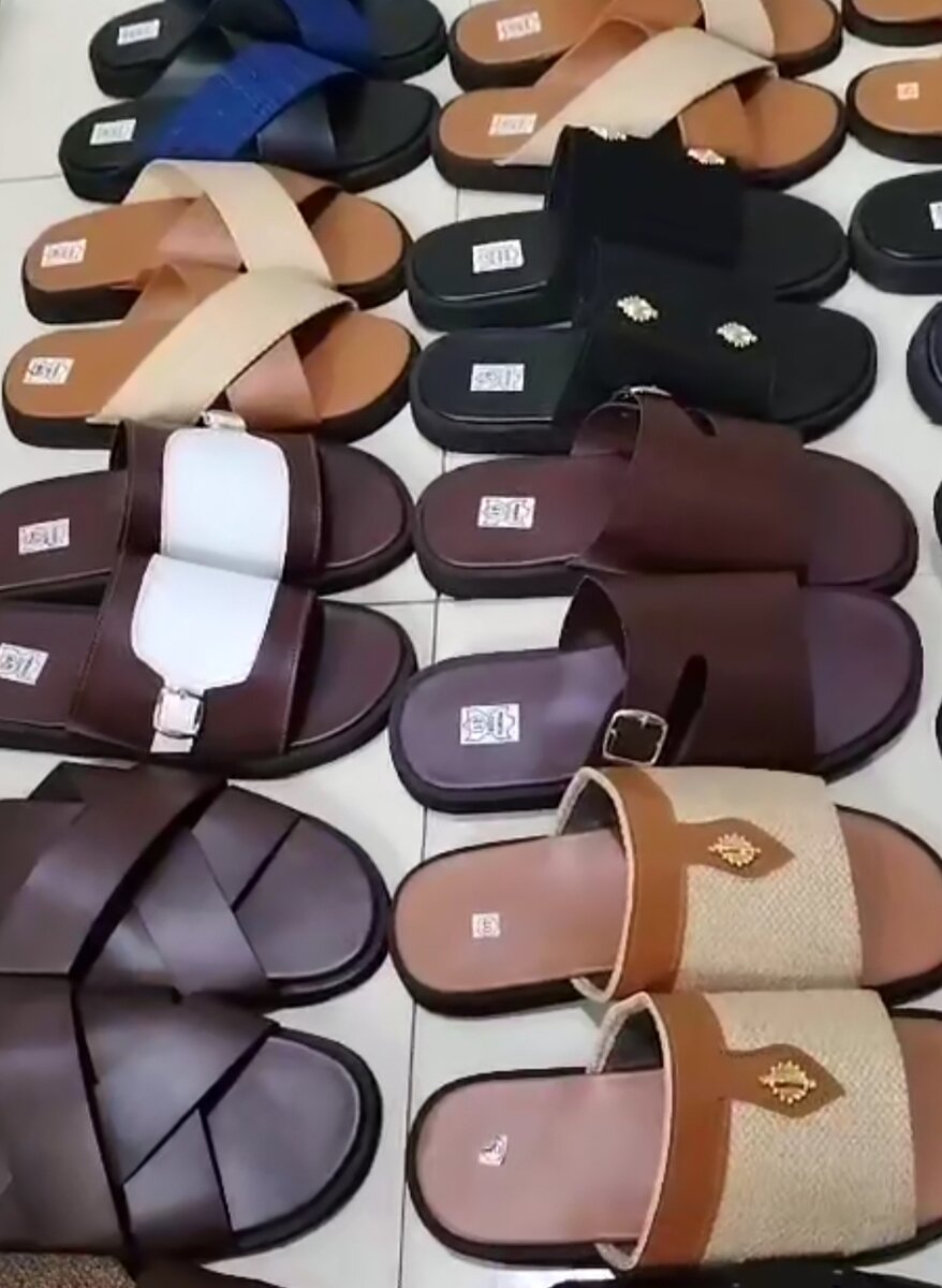 Sandales Homme En Cuir Élégant