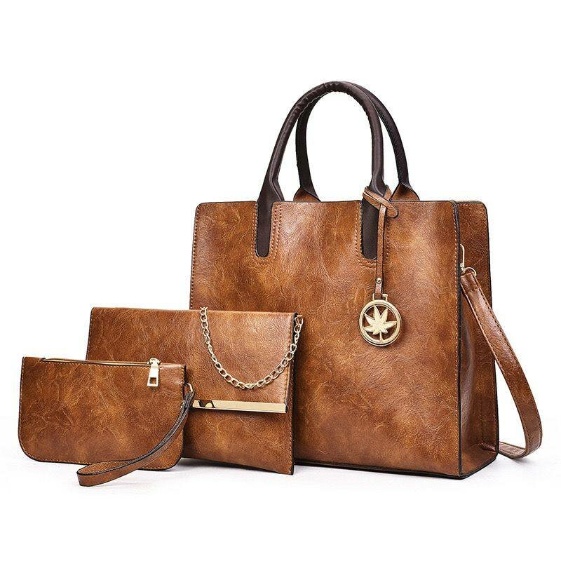 3 in 1 ladies handbag