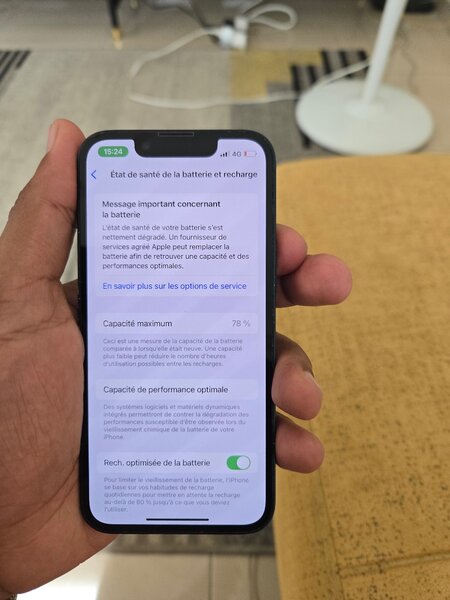 iPhone 13 mini - 128 gb - 5,4 pouces - Bleu