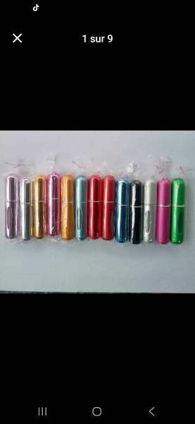 Mini pompe à parfum portable rechargeable