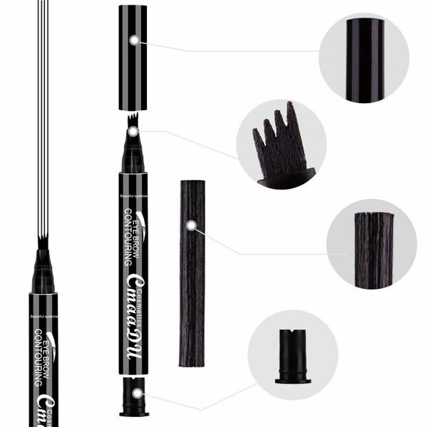 CmaaDu Pro Microblading Tattoo Eyebrow Pencil Liner Eye Brow